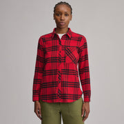 Women's Field Flex Flannel Shirt - Holly Red