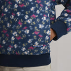 Women's Authentic Outdoor Fleece 1/4-Zip Mock Pullover - Print