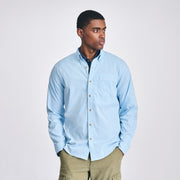 Men's Voyager Flex Long-Sleeve Shirt - Island Blue