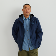 Men's Rain Trek Waterproof Packable Rain Jacket - Brook