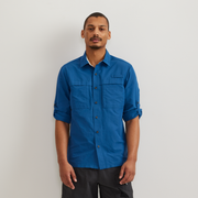Men's Rainier Long-Sleeve Ripstop Shirt - Willow Blue