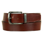 Men's Smooth Leather Reversible Belt