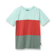 Boys Colorblock Short-Sleeve Tee - ICY BLUE