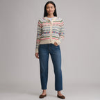 Women's Signature Cardigan Sweater - Novelty Stripe