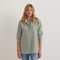 Women's Poplin Button Down Shirt