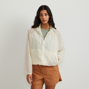 Women's Sunbeam Sheer Windbreaker - Ivory