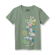 Girls Graphic Ss T-Shirt - LILY PAD