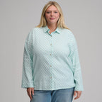 Women's Long-Sleeve Softened Sleep Shirt