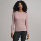 Women's Fav Long Sleeve Crew Neck Tee