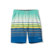 Boys Sea Spray Printed Swim Shorts - ELECTRIC BLUE
