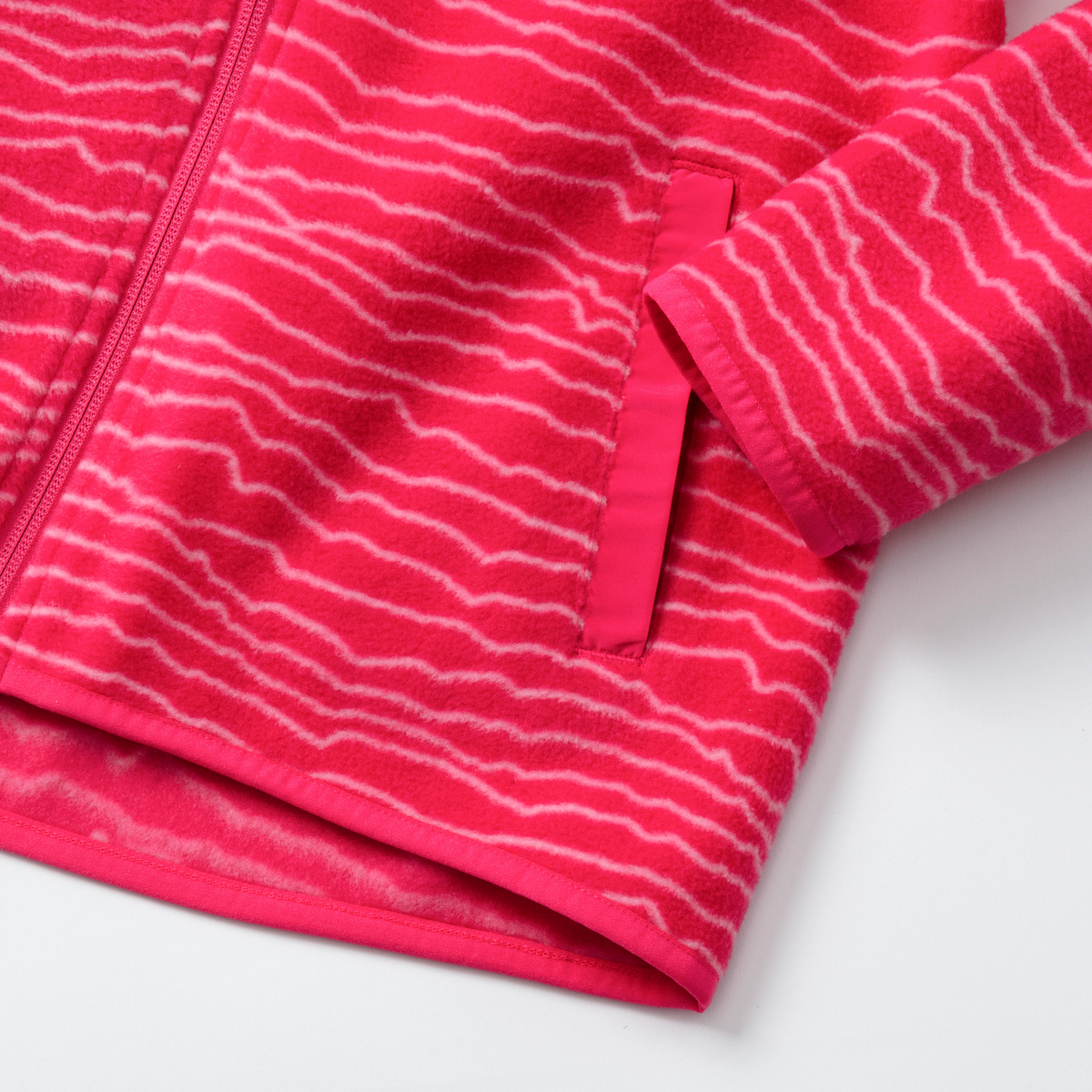 Girls Quest Fleece Full Zip Jacket - Print