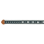 Women's Cascade Woven Belt With Metal Buckle