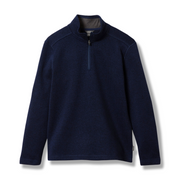 Boys Radiator Fleece 1/4-Zip Pullover - NAVY BLUE