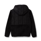 Kids Fleece Mixed Media Hooded Jacket