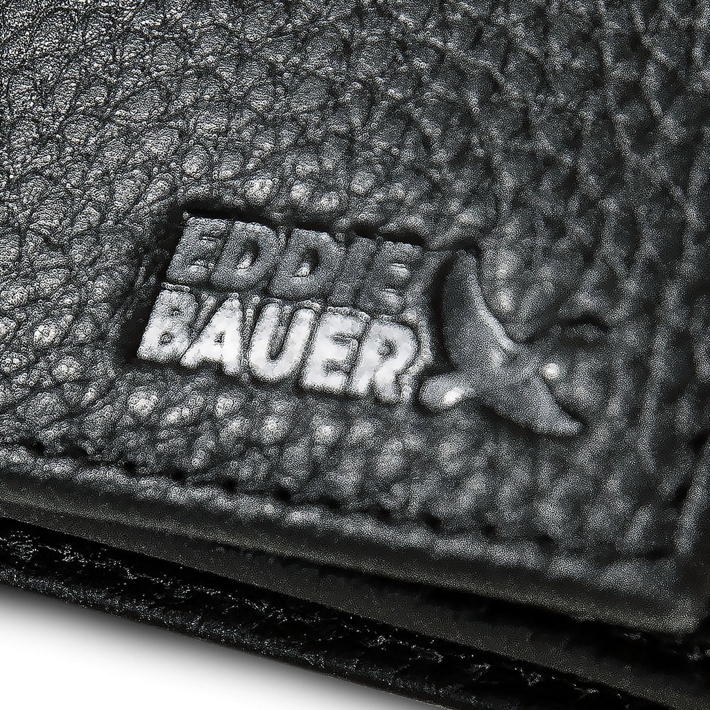 Extra Capacity Rugged Leather Trifold With Flip Id