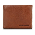 EB Signature Logo Leather Flip Id Bifold Wallet