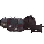 5 Pcs Packing Organizer Set - Black