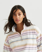 Women's Quest 2.0 Fleece Pullover - Print - Paleblu
