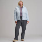 Women's Microlight Hooded Down Jacket