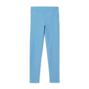 Girls Trail Tight Ribbed Leggings - HERITAGE BLUE