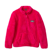 Kids Quest Fleece Plush 1/4 Zip Jacket - LAVENDER