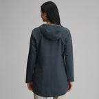 Women's Cloud Cap Waterproof Stretch Hooded Rain Parka