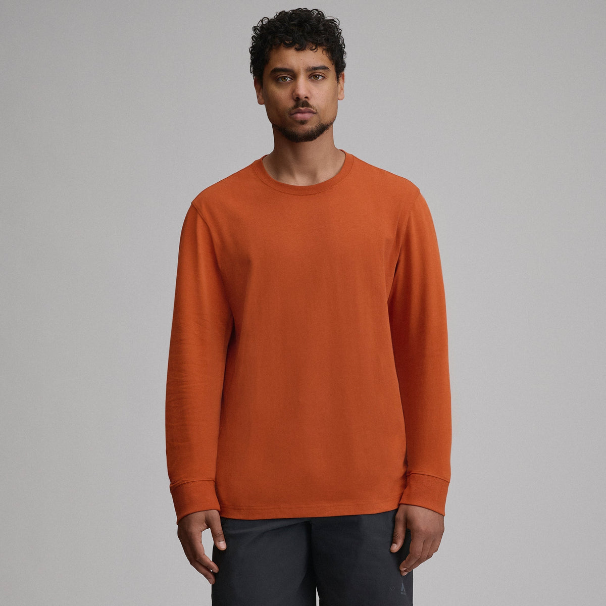 Men's Legend Wash 100% Cotton Long-Sleeve Classic T-Shirt