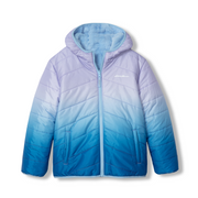 Girls Deer Harbor Reversible Hooded Jacket - LAVENDER