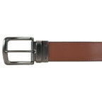 Men's Smooth Leather Reversible Belt