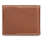 EB Signature Top Stitch Leather Passcase Wallet