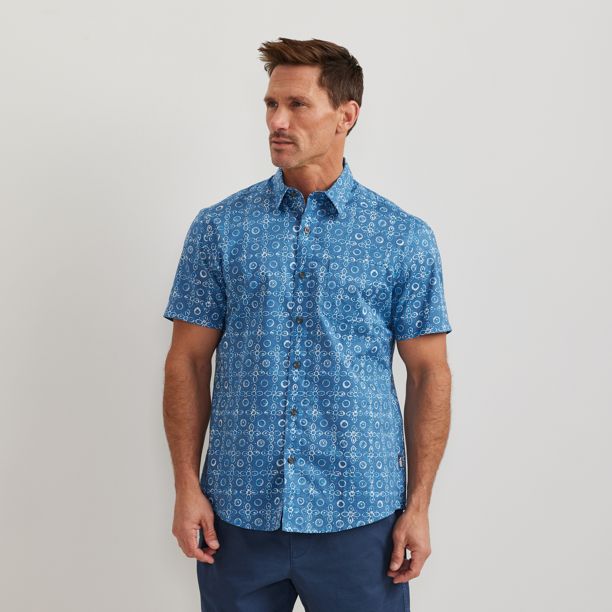 Men's Baja Short-Sleeve Shirt - Print