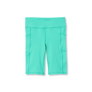 Girls Trail Tight Bike Shorts - AQUAMARINE