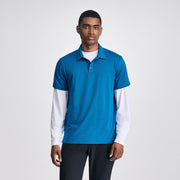 Men's Mountain Trek 2.0 Polo - Lt Blue