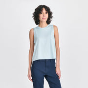Women's Surreal Travel Tank - Pale Blue