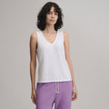 Women's Sunwashed Cotton V-Neck Tank