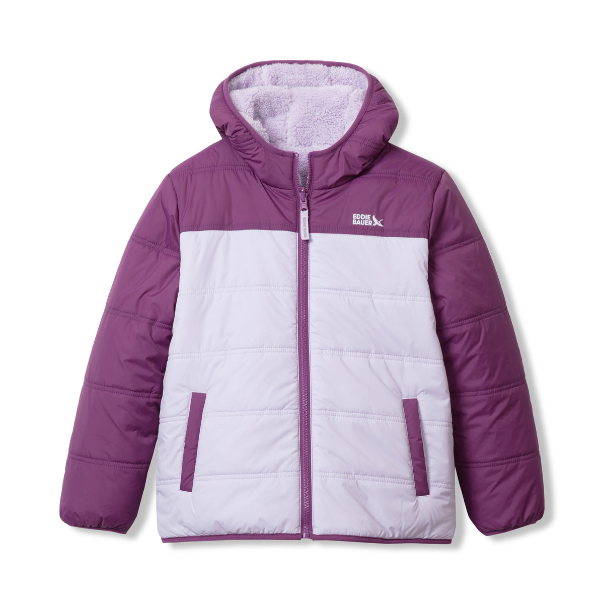 Girls Deer Harbor Reversible Hooded Jacket