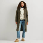 Women's EB Stretch Down Hooded Duffle Coat