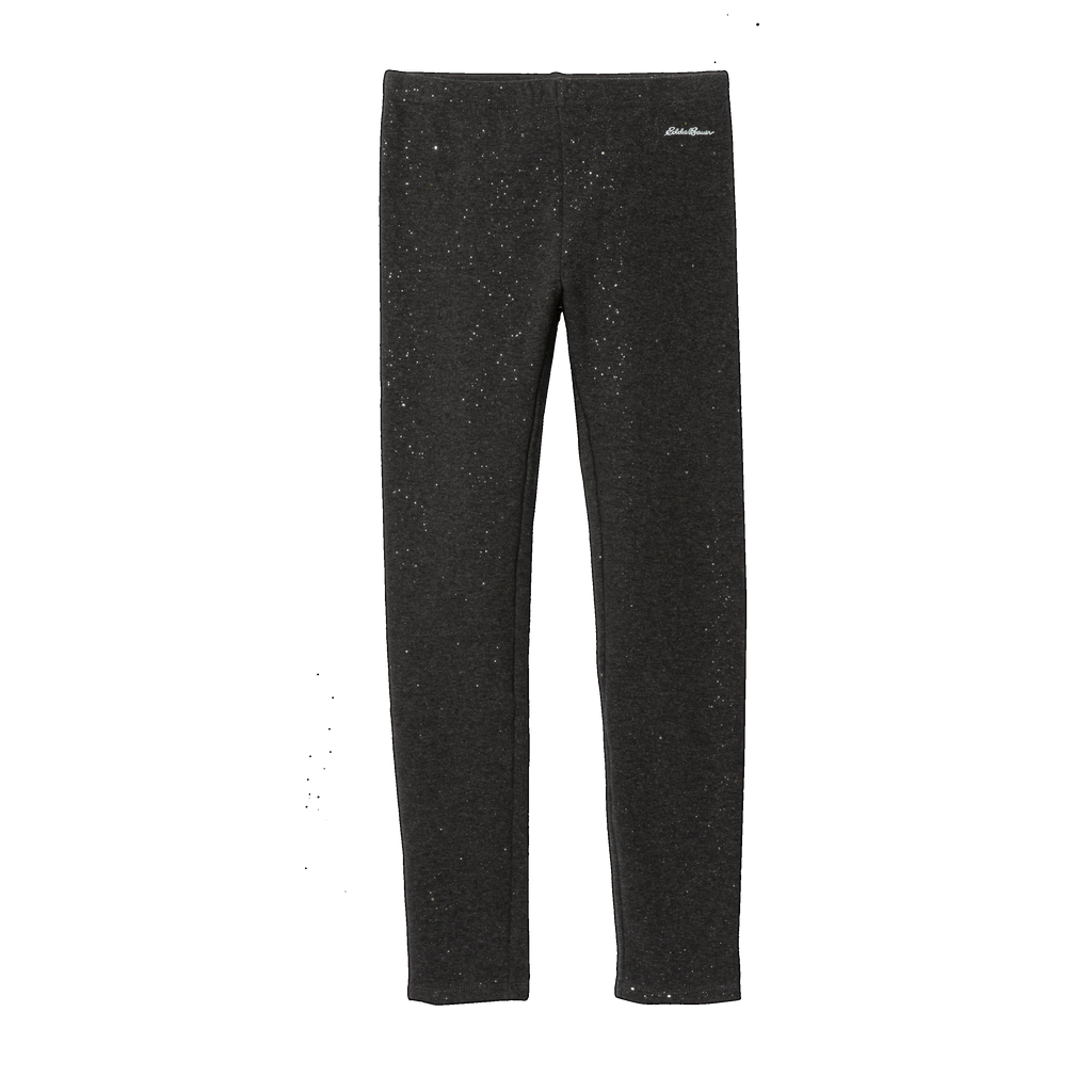 Girls Rock Hopper Plush-Lined Leggings - Sparkle
