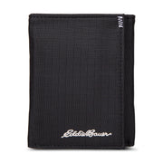 Companion Ripstop Nylon Trifold Wallet - Black