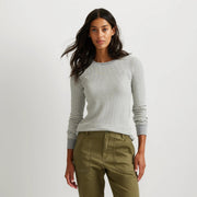 Women's Infinity Thermal Crew - Med Htr Gray