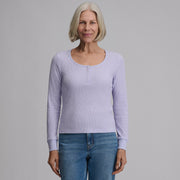 Women's Infinity Thermal Henley - Orchid