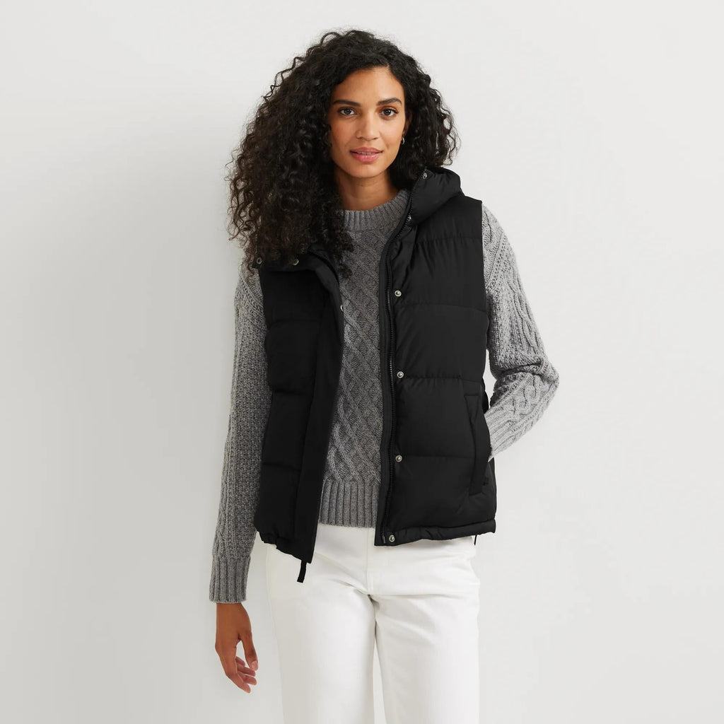 Women's Ketchum Short Down Hooded Vest
