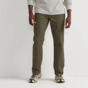 Men's Mountain Flex Classic Fit Canvas 5-Pocket Pants - Dk Fatigue