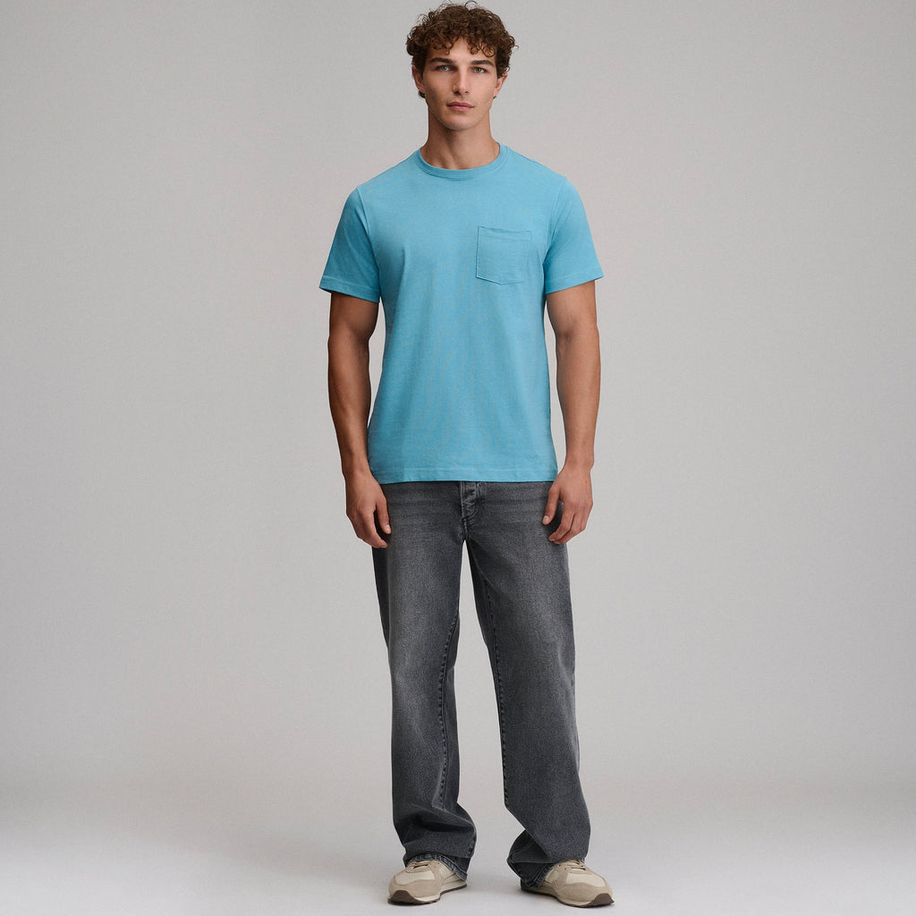 Men's Legend Wash 100% Cotton Short-Sleeve Pocket T-Shirt