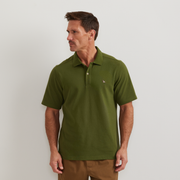 Men's Signature Piqué Short-Sleeve Polo - Irish Moss