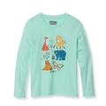 Girls Graphic Long-Sleeve Tee