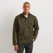 Men's Radiator Fleece 2.0 Snap Mock Pullover - Dk Fatigue