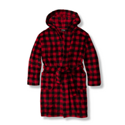 Kids Quest Fleece Robe - POPPY RED