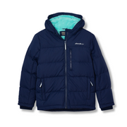 Girls Classic Down Jacket - NAVY BLUE